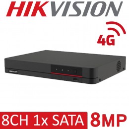 Hikvision DS-7608NI-K1/8P/4G 8Channel 8POE 4K UHD 8MP 4G NVR Ultra HD P2P ONVIF Alarm IP Network Video Recorder