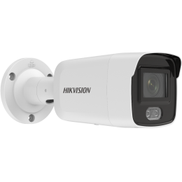 Hikvision DS-2CD2027G2-LU 2MP AcuSense ColorVu MIC Fixed Mini Bullet Network Camera