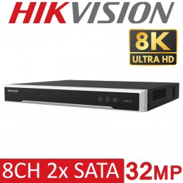 Hikvision DS-7608NI-M2/8P 8 Channel 8CH POE 4K 8K UHD 8MP Up To 32MB NVR Ultra HD P2P ONVIF Alarm IP Network CCTV Video Recorder