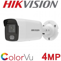 Hikvision DS-2CD2047G2-LU(C) 4MP AcuSense ColorVu IP67 PoE Bullet IP CCTV Camera 2.8mm
