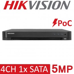 Hikvision IDS-7204HUHI-M1/P(C) 4CH 4 Channel 5MP 8MP PoC 4K 2nd Generation AcuSense Turbo HD DVR