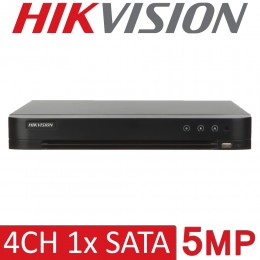 Hikvision IDS-7204HUHI-K1/4S 4CH 4 Channel 5MP 2nd Generation AcuSense Turbo HD DVR