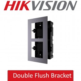 Hikvision DS-KD-ACF2/PLASTIC 2 Double Module Flush Mount for Outdoor Station