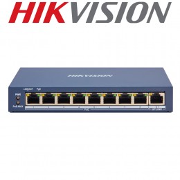 Hikvision DS-3E1309P-EI 8 Ports 1 Uplink Smart Managed IP PoE Network LAN Switch