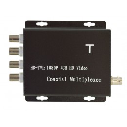 HDCM104T TVI HD 4 Channel Coaxial HD Video Coax Multiplexer