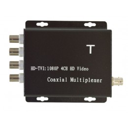 HDCM104T TVI HD 4 Channel Coaxial HD Video Coax Multiplexer