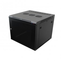 Penn Elcom R6618V-M6 Wall Mount Cabinet 18U 600x600mm Vented Door Black