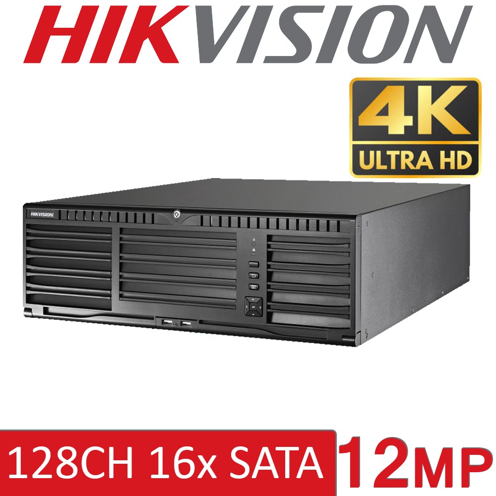 Hikvision DS-96128NI-M16/R M Series 8K 16U 128CH 128 Channel NVR