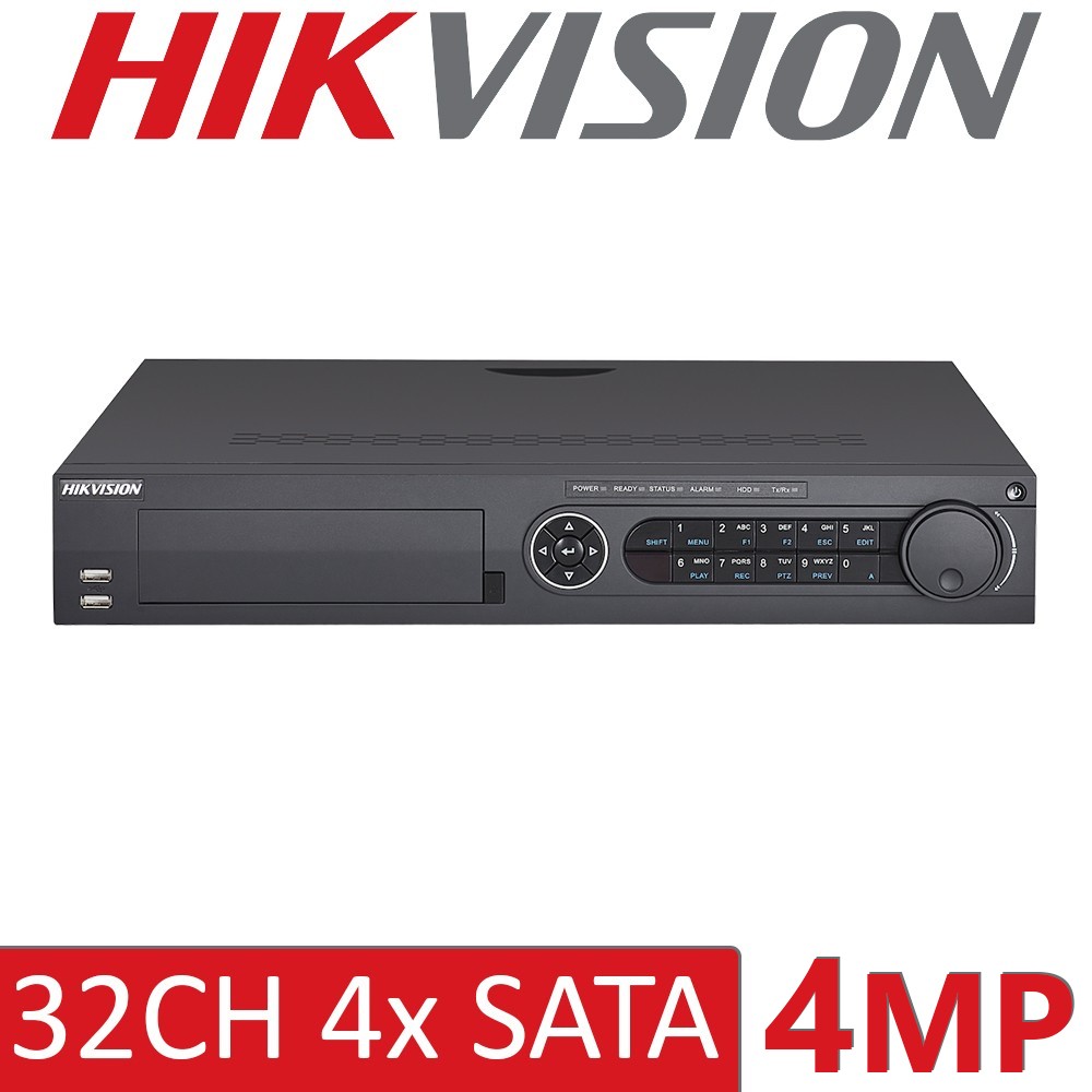 HIKVISION DS-7332HQHI-K4 32CH 4MP 1.5U H.265 DVR