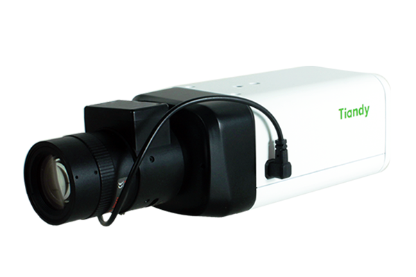 Tiandy TC-NC27VX H.265 2MP Super Starlight ABF Box Security Camera WDR 140DB SD-Card Audi 1/0 Alarm 1/0