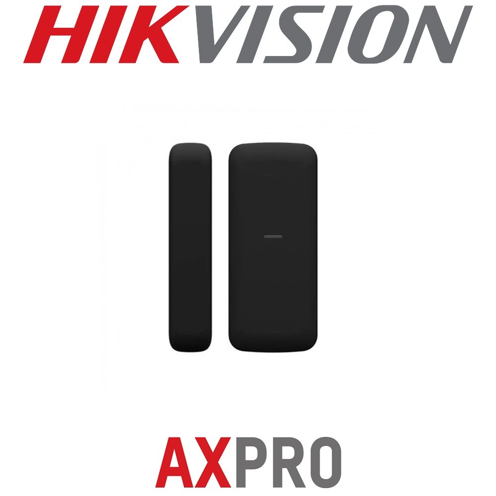 Hikvision AxPro DS-PDMCS-EG2-WE/BLACK AX PRO Series Wireless Slim Magnetic Contact