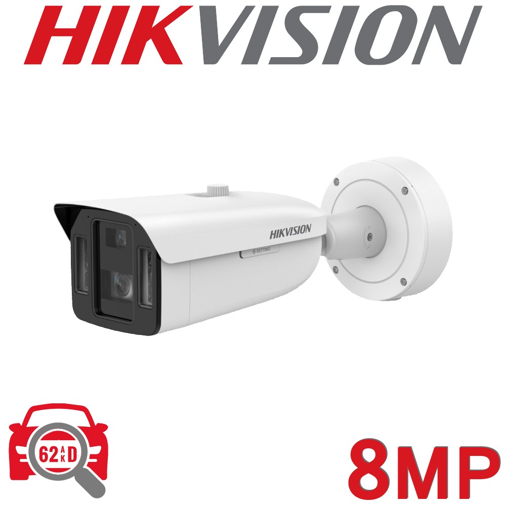 Hikvision iDS-2CD8A86G0-XZHSY 8MP 4K DeepinView ColorVu + DarkFighter Multi-sensor Bullet Camera IDS-2CD8A86G0-XZHSY(1050/4)