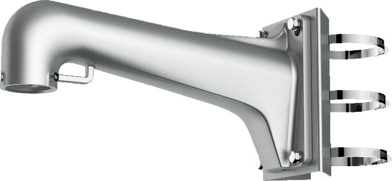 Hikvision DS-1603ZJ-POLE-P Vertical Pole Mount Bracket for PTZ Cameras