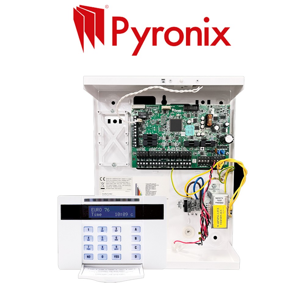 Pyronix By Hikvision EURO76/S-UK Hybrid Alarm Panel with Keypad