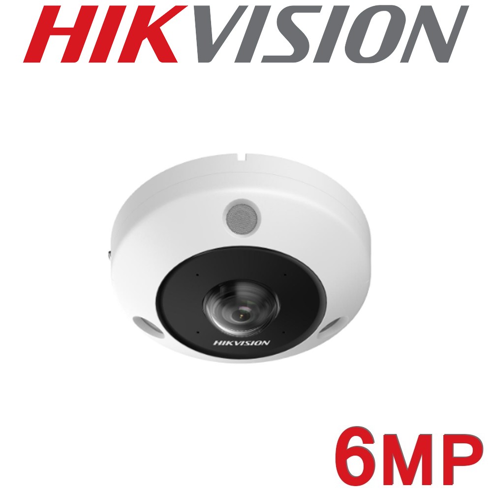 Hikvision DS-2CD6365G1-IVS(1.16MM) 6MP DeepinView IR Network Fisheye Camera