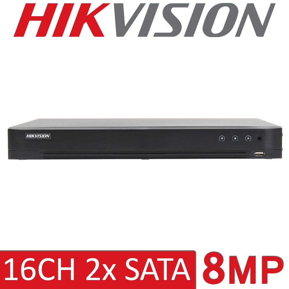 Hikvision IDS-7216HUHI-M2/S 16CH 16 Channel 8MP 2U 2nd Generation AcuSense Turbo HD DVR