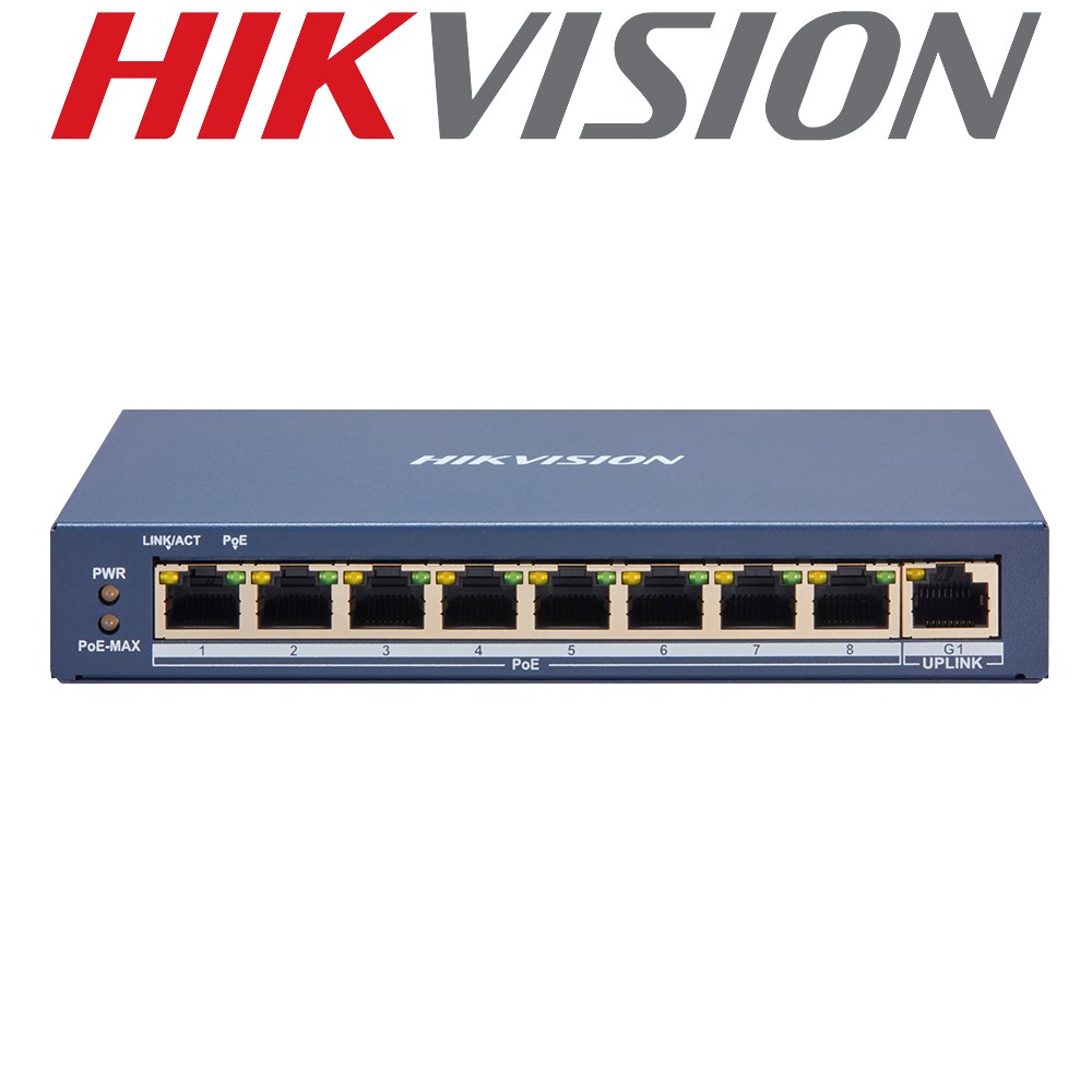 Hikvision DS-3E1309P-EI Smart Managed 8-Port 100 Mbps Network IP PoE Switch