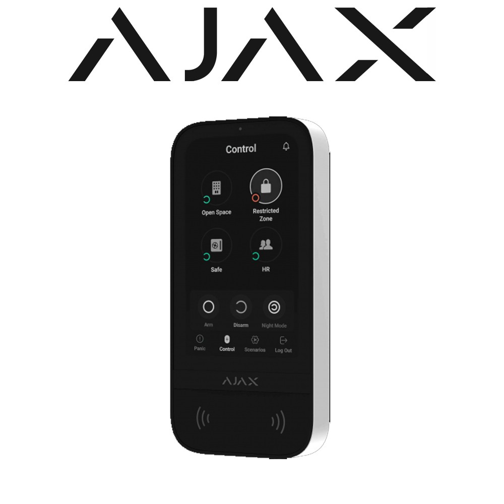 AJAX KeyPad TouchScreen White