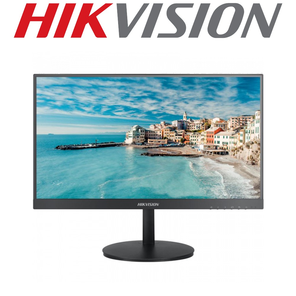 Hikvision DS-D5022FN00 21.5” FHD Ultra-thin Border Monitor HDMI VGA VESA 75x75mm
