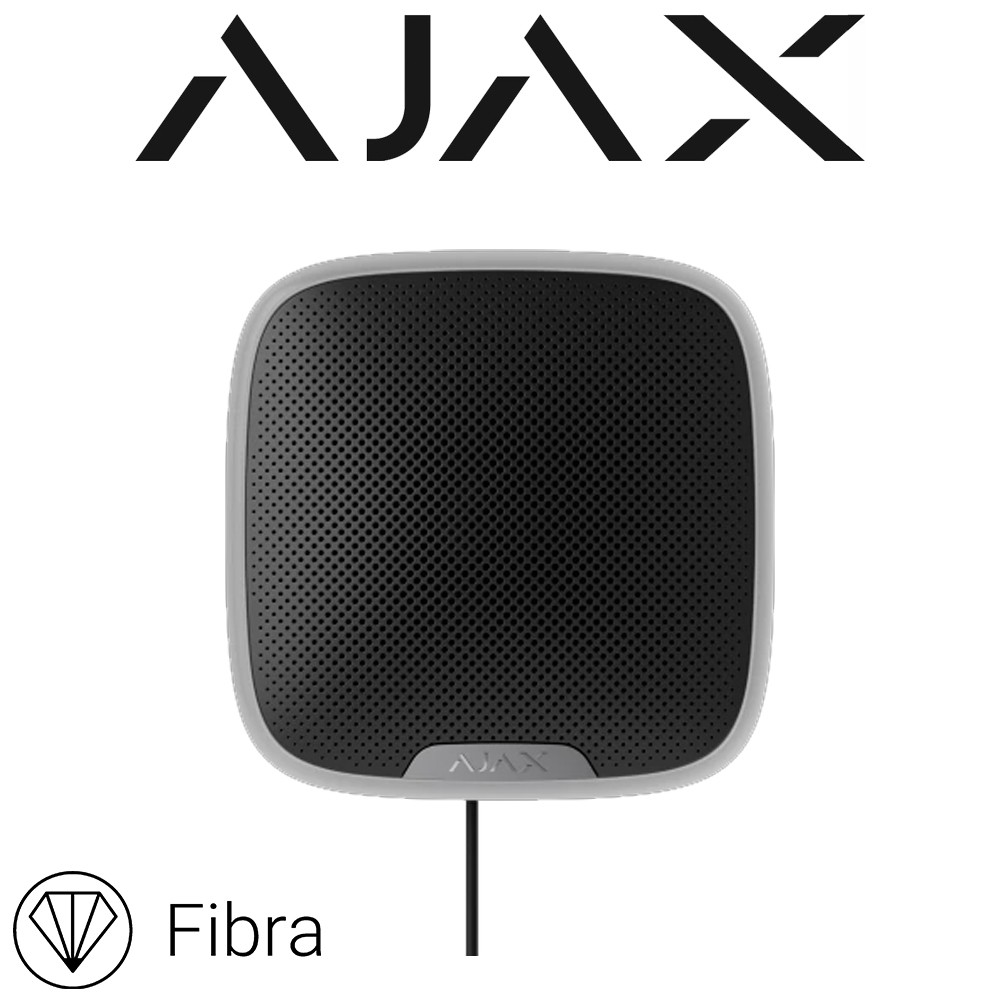 AJAX StreetSiren Fibra Outdoor Siren Black 46721.07.BL1
