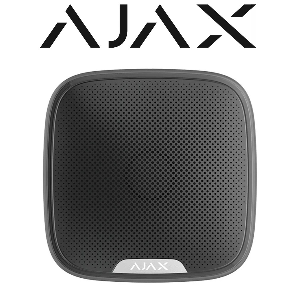 AJAX StreetSiren External Siren Black 22899.07.BL1