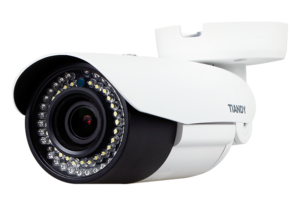 Tiandy TC-NC23V H.264 2MP 2.8-12MM Lens WDR VCA Tripwire POE Audio SD-Card Smart IP Camera Bullet
