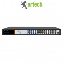 Ertech AI6024 24-port AI PoE switch (built-in power supply)
