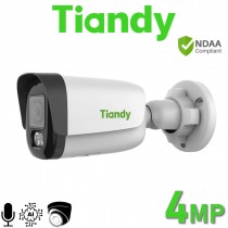 Tiandy TC-C34UV W/E/Y/M/S/4mm 4MP Fixed Color Maker Bullet Camera Colormaker