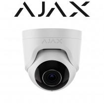 AJAX TurretCam 5MP 2.8mm IP PoE Turret CCTV Camera AI White 64923.197.WH1