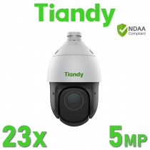 Tiandy TC-H354S 23X/I/E/V3.1 5MP 23× Starlight 150M IR Human/Vehicle Classification IP POE AI PTZ CCTV Camera