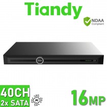 Tiandy TC-R3240 I/B/N/H/V4.0 2HDD 40CH NVR Pro Series