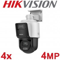 Hikvision DS-2SE3C404MWG-E/14(2.8mm) TandemVu 4MP + 4MP 4X PoE PTZ Network Camera