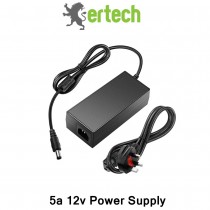 Ertech 5a 5AMP 12V DC Regulated Power Supply Unit PSU