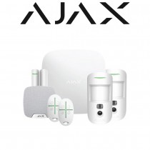 AJAX Hub 2 Wireless Alarm Apartment Kit 2 Motioncams White 23324.51.WH1