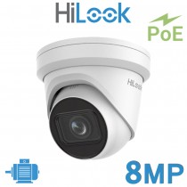 Hikvision HiLook IPC-T680H-MZ 8MP 4K 2.8-12MM Varifocal Zoom Lens 30M IR IP PoE Turret Network Camera