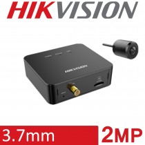 Hikvision DS-2CD6425G1-10 3.7MM 2M 2MP POE Covert Pinhole Hidden Cube IP Security Camera Kit Full 1080P LINE Alarm Audio SD Card