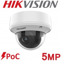 Hikvision DS-2CE5AH0T-VPIT3ZE 2.7-13.5mm 5MP PoC Motorised Varifocal Zoom Lens 40M IR HD CCTV Indoor Vandal Dome Camera