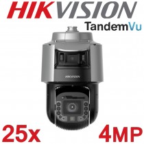 Hikvision DS-2SF8C425MXS-DLW 4MP 25x Zoom 30M White Light & 300m IR TandemVu PTZ Camera