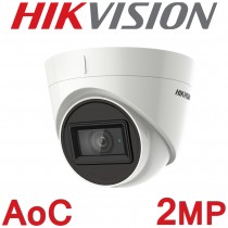 Hikvision DS-2CE78D0T-IT3FS 2.8mm 2MP HD AoC Audio MIC TVI AHD CVI CVBS 40M IR IP67 Turret Camera