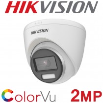 Hikvision DS-2CE72DF3T-F 2.8mm 2MP 1080P HD ColorVu 20M Night Vision Turret CCTV Camera