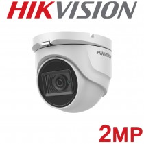 Hikvision DS-2CE76D0T-ITMF 2.8mm 2MP 1080P HD 30M IR Eyeball Turret TVI AHD CVI CVBS Camera