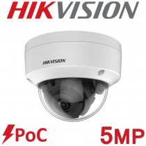 Hikvision DS-2CE57H0T-VPITE 2.8mm 5MP PoC 20M IR Indoor Vandal Resistant Dome Camera