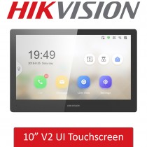 Hikvision DS-KH8520-WTE1 IP PoE Video Intercom Indoor Station 10" Touch Screen Monitor