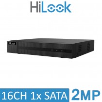 Hikvision HiLook DVR-216G-K1 16CH 16 Channel AoC 1080P BNC Coaxial HDTVI AHD CVI CVBS IP Video & Audio Turbo HD DVR