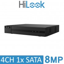 Hikvision HiLook DVR-204U-M1 4 Channel 4CH 8MP Digital Video Recorder DVR 