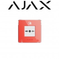 AJAX Wireless Manual Call Point Red
