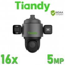 Tiandy TC-A35555 0/A/2.8-12mm/9-54mm 5MP Panoramic Video Structure AI Dual PTZ Camera