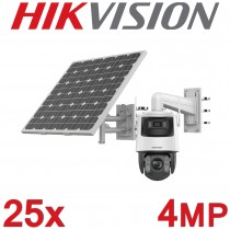 Hikvision DS-2DE5425IWG-K/4G 4MP 25x Pro Solar-powered Security PTZ Camera Kit