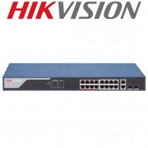 Hikvision DS-3E1318P-EI 16 Port Fast Ethernet Smart POE Switch