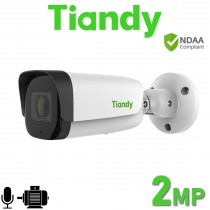 Tiandy TC-C32UN I8/A/E/Y/M/2.8-12mm/V4.0 2MP Motorized 2.8-12MM 80M IR Built-in Mic Bullet IP PoE Camera
